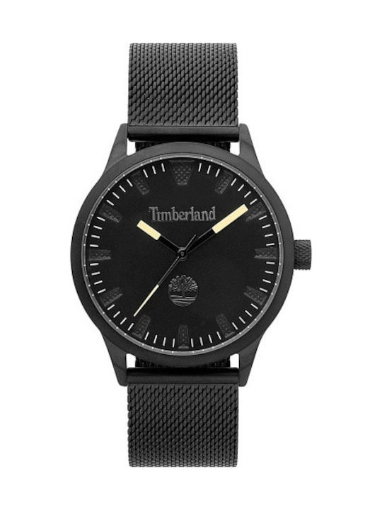 Timberland Williamsville Uhr Batterie mit Schwarz Metallarmband