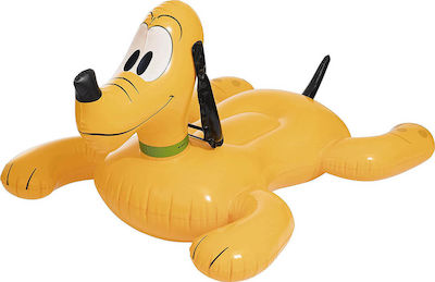 Bestway Kids Inflatable Ride On with Handles Yellow 107cm