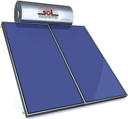 SOL-Violaris EnergyPro Ηλιακός Θερμοσίφωνας 160lt/3m² Glass Τριπλής Ενέργειας με Επιλεκτικό Συλλέκτη
