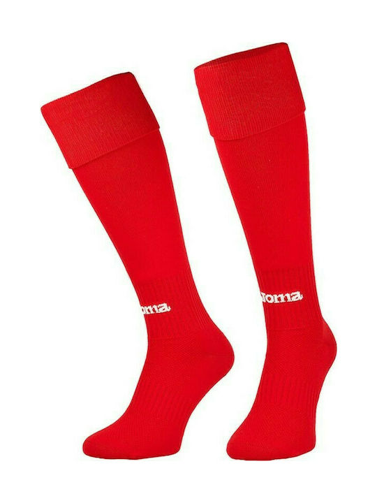 Joma Jersey II Ποδοσφαιρικές Κάλτσες Κόκκινες 1 Ζεύγος