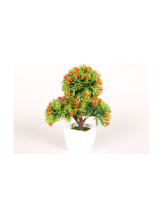 Künstliche Pflanze im Töpfchen Bonsai Orange 26...