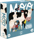 Puzzle pentru Copii Farm Animals pentru 3++ Ani 36buc Londji