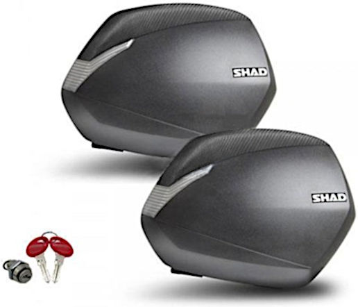 Shad SH36 Set de Genti Laterale pentru Motociclete 36lt in Negru