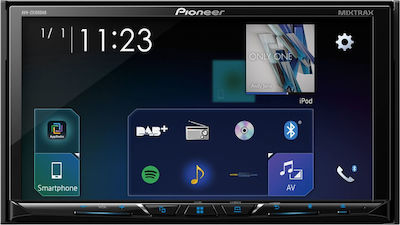 Pioneer Car Audio System 2DIN (Bluetooth/USB/AUX/Apple-Carplay) with Touch Screen 7"