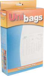 Unibags 620D Saci de Aspirator 3buc Compatibil cu Aspirator AEG / Bosch / Delonghi / Hoover / Karcher / Philips / Rowenta / Siemens