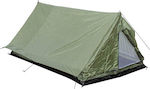 Mil-Tec Αντίσκηνο Τριγωνικό Summer Camping Tent Khaki for 2 People 205x145x100cm