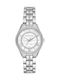 Michael Kors Lauryn Uhr mit Silber Metallarmband