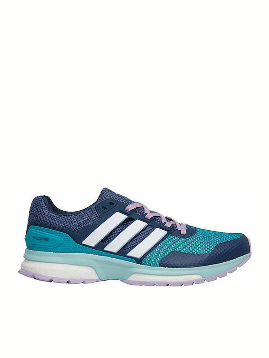 Adidas Response 2 Boost Neutral Γυναικεία Αθλητικά Παπούτσια Running Μπλε