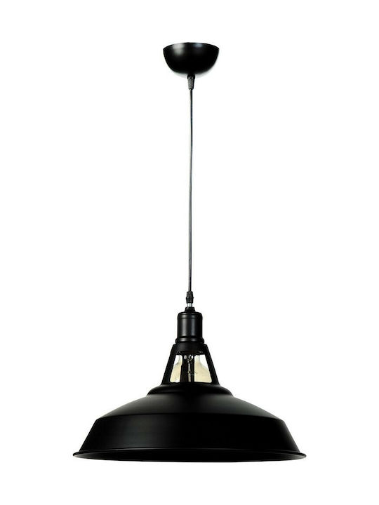 ARlight Pendant Light Single-Light Bell for Socket E27 Black