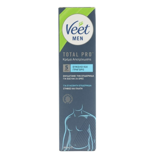Veet Hair Removal Body Cream for Men Men Suitable for Sensitive Skin 200ml