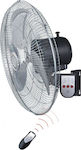 Jager AIWF-1801R Wall Fan 80W Diameter 45cm with Remote Control