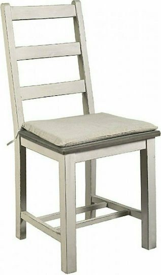 Καρέκλα Κουζίνας 43x50.5x95εκ. Εκρού