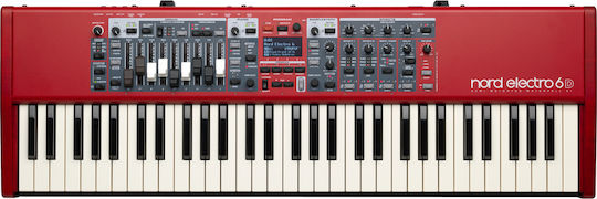 Nord Keyboard Electro 6D 61 with 61 Weighted Keys Red