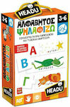 Headu Εκπαιδευτικό Παιχνίδι Montessori Αλφάβητος για 3-6 Ετών