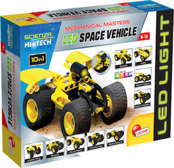 Lisciani Giochi Hi Tech Mini Led Space Vehicle Joc Educațional Inginerie Sunt un geniu pentru 8-12 Ani