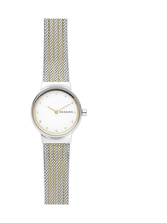 Skagen Freja Watch with Silver Metal Bracelet