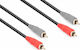 Vonyx RCA-Kabel Männlich - RCA Männlich 6m 177.788