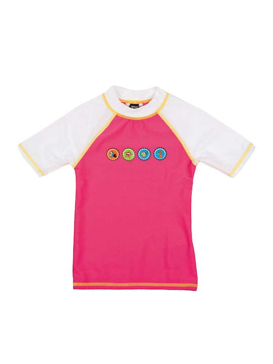 Arena Kids Swimwear Rashguard Fuchsia
