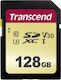 Transcend 500S SDXC 128GB Klasse 10 U3 V30 UHS-I