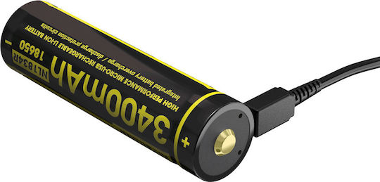 NiteCore NL1834R Презареждаща батерия 18650 Li-ion 3400mAh 3.6V 1бр