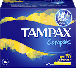 Tampax Compak Tampons for Normal Flow with Applicator 16pcs