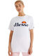Albany Γυναικείο Oversized T-shirt Λευκό