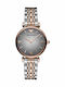 Emporio Armani Women's Watch with Pink Gold Metal Bracelet