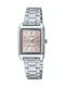 Casio Women's Watch with Silver Metal Bracelet