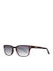 Gant Men's Sunglasses with Burgundy Plastic Frame and Gray Lens GA7080 70A