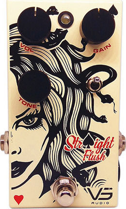 VS Audio Straight Flush Dual Channel Overdrive Πετάλι Effect Over­drive Ηλεκτρικής Κιθάρας