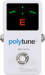 TC Electronic Polytune 3 Pedals Tuner Electric Guitar, Electric Bass and Electroacoustic Instruments