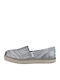 Παιδικές Εσπαντρίγιες Slip-On Γκρι Slubby