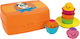 Tomy Baby-Aktivitätsspielzeug Shake & Sort Cupcakes