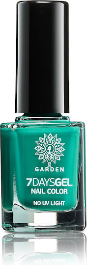 Garden 7 Days Gel Гланцов Дълготраен Лак За Нокти Зелен 19 12ml