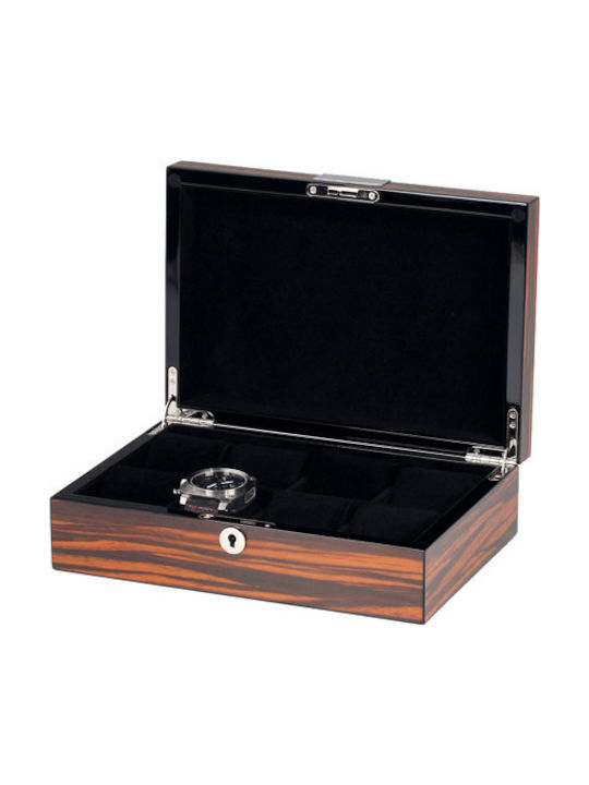 Rothenschild Wooden Watch Case for 8 Watches Brown RS-2264-8-E