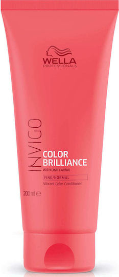 Wella Invigo Color Brilliance Color Conditioner Farberhalt für Gefärbt Haare Feines normales Haar 200ml