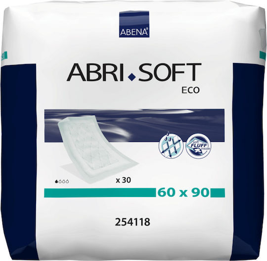 Abena Abri Soft Eco Incontinence Underpads 60x90cm 30pcs