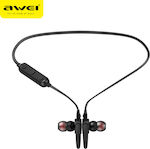 Awei B925BL In-ear Bluetooth Handsfree Ακουστικά με Αντοχή στον Ιδρώτα Μαύρα