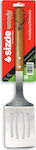 Sizzle Woody Grill Spatula Slotted Stainless Steel