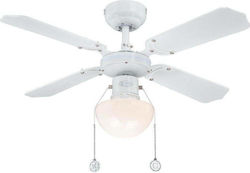 Westinghouse Portland Ambiance 78710 Ceiling Fan 90cm with Light White