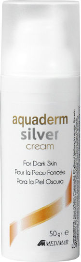 Medimar Aquaderm Silver 24ωρη Κρέμα Προσώπου Ημέρας με SPF20 για Ενυδάτωση, Πανάδες & Λεύκανση με Βιταμίνη C 50ml
