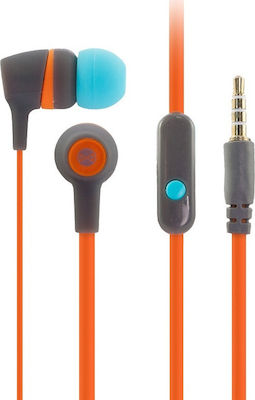 Forever JSE-200 În ureche Handsfree cu Mufă 3.5mm Portocaliu