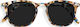 Izipizi Junior #E 5-10 Years Kids Sunglasses Bl...