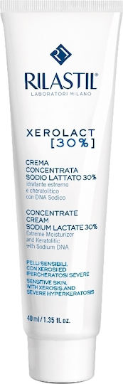 Rilastil Xerolact E Cream Concentrate Cream Sodium Lactate Κρέμα για Ατοπική Δερματίτιδα 40ml