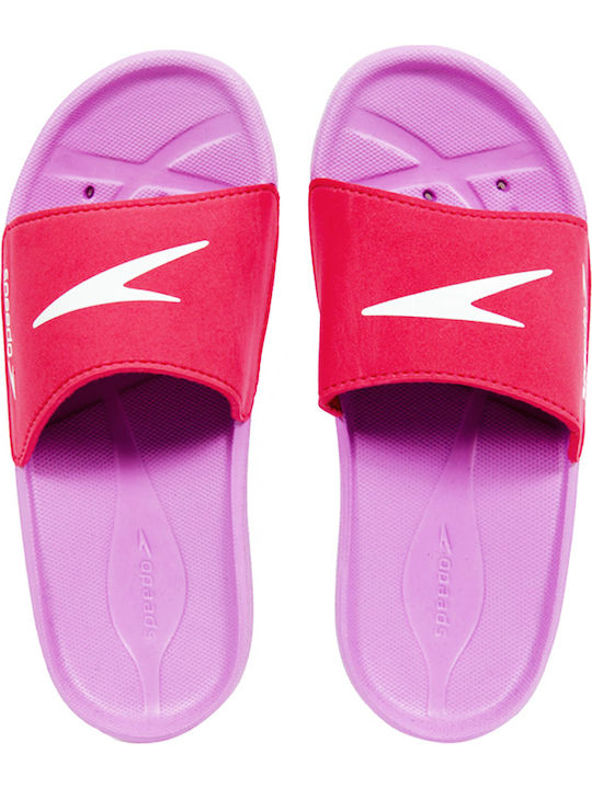 Speedo Παιδικές Σαγιονάρες Slides Φούξια Atami ...