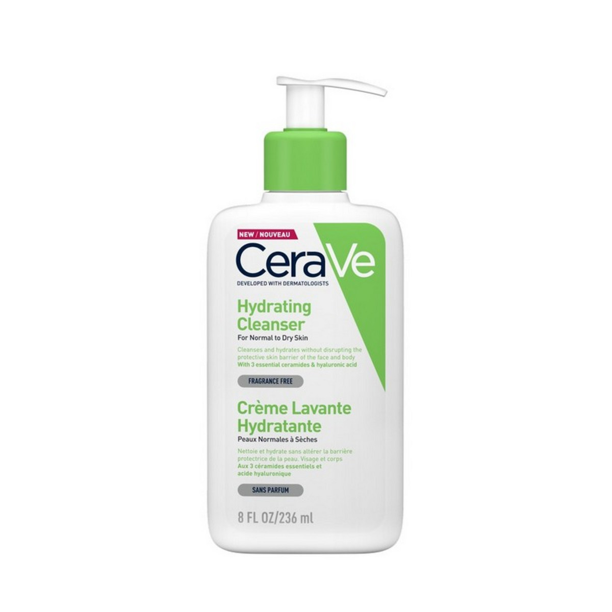 CeraVe Hydrating Cleanser Κρέμα Καθαρισμού Προσώπου 236ml