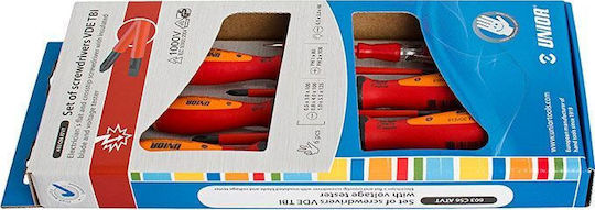 Unior Комплект 6 Кашони Електрически VDE 1000V 603CS6ATVT