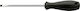 Unior 3x80mm Screwdriver Straight Size 3x80mm