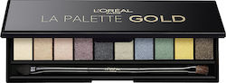 L'Oreal Paris La Palette Gold Palette with Eye Shadows in Pressed Powder Form 7gr