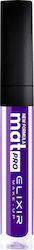 Elixir Υγρό Κραγιόν Matte 455 Royal Purple 7ml